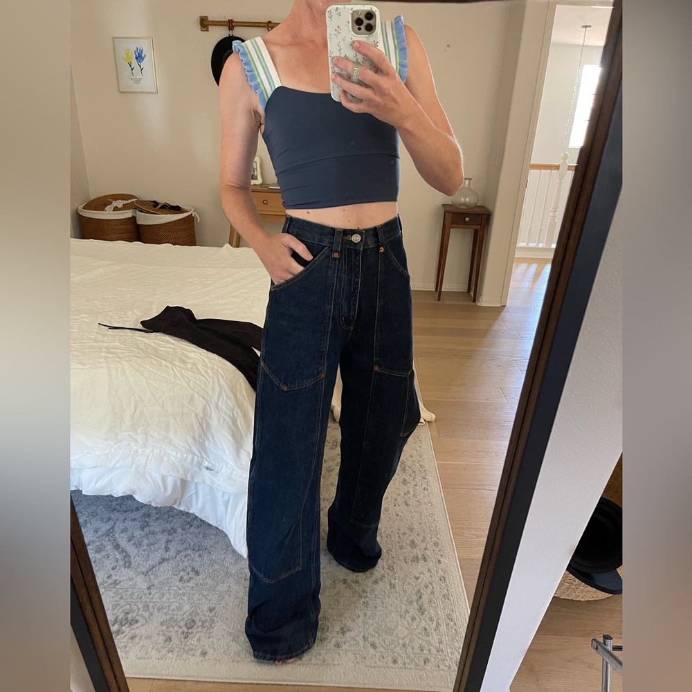 Re/Done Super High Workwear Jeans